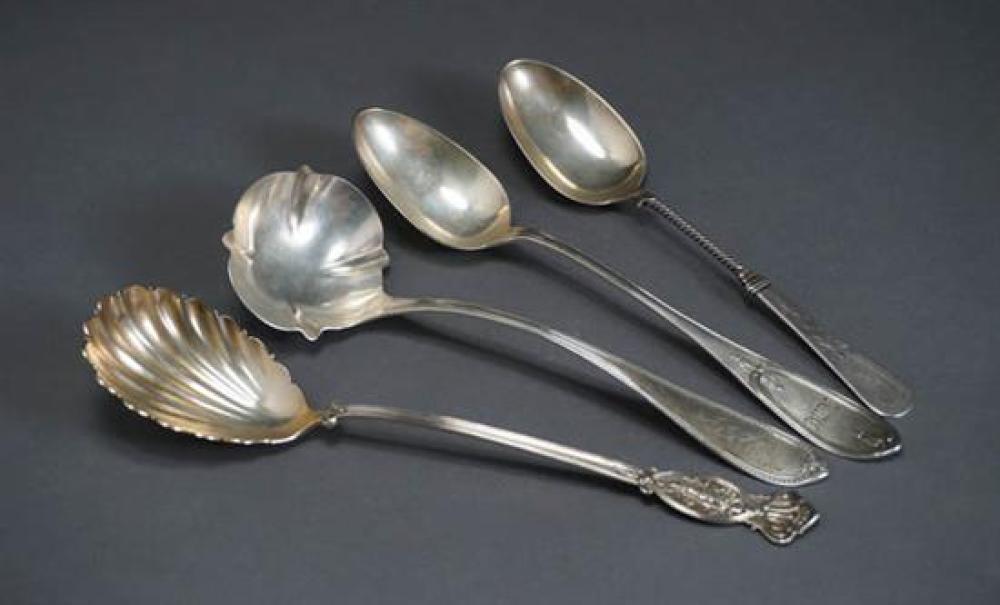 GROUP OF THREE AMERICAN SILVER