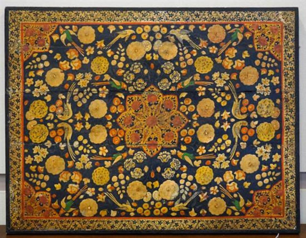 INDO-PERSIAN POLYCHROME DECORATED