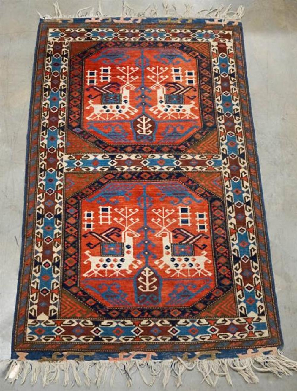 CAUCASIAN RUG, 6 FT 2 IN X 3 FT