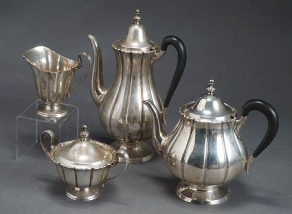 WORDEN-MUNNOS CO. STERLING FOUR-PIECE