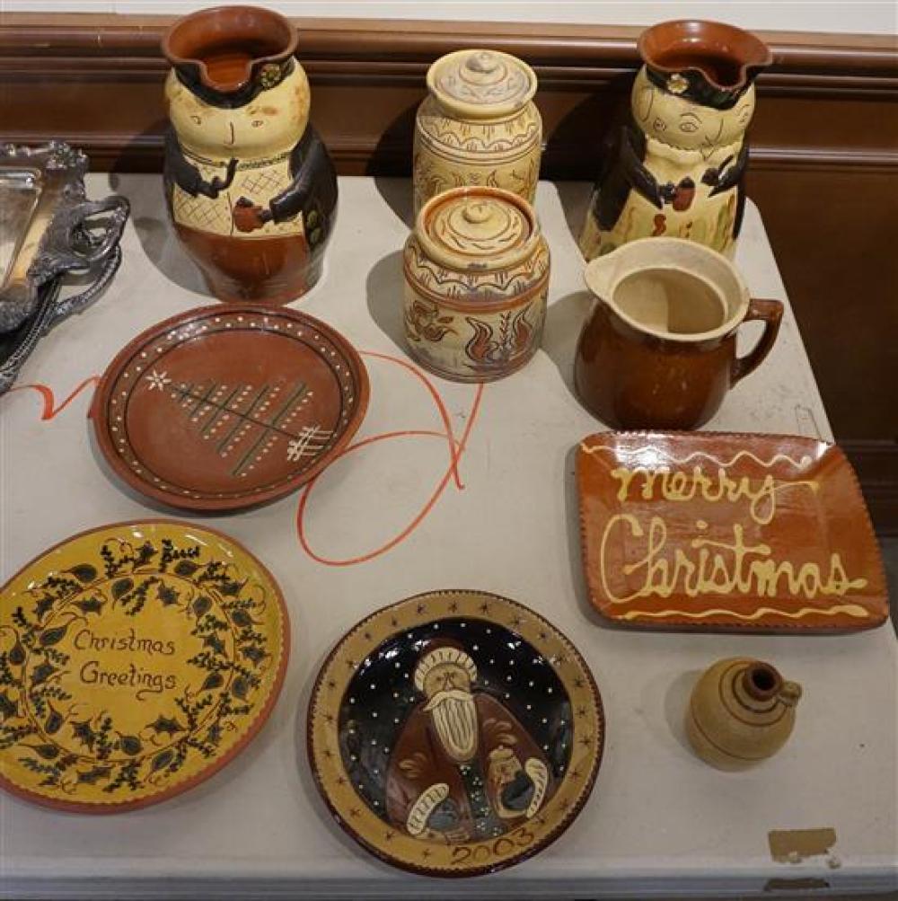 WISCONSIN POTTERY AND OTHER GLAZED