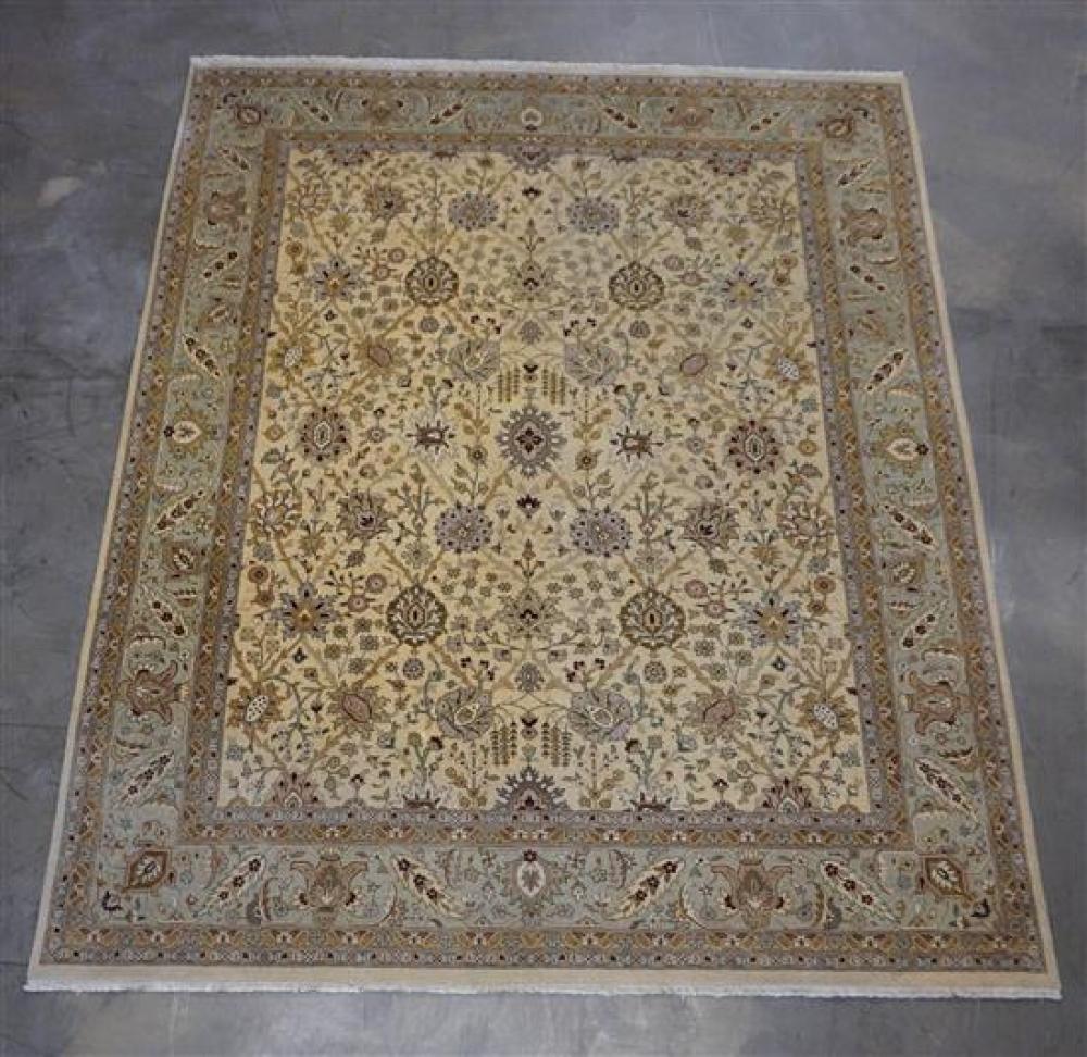 TURKISH KESHAN DESIGN RUG, 10 FT