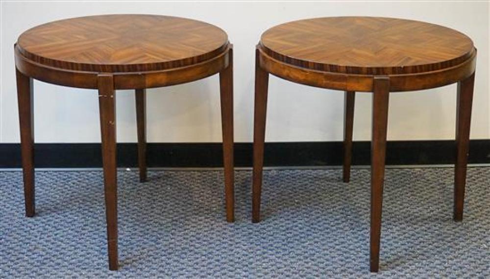 PAIR OF UTTERMOST ROSEWOOD FINISH