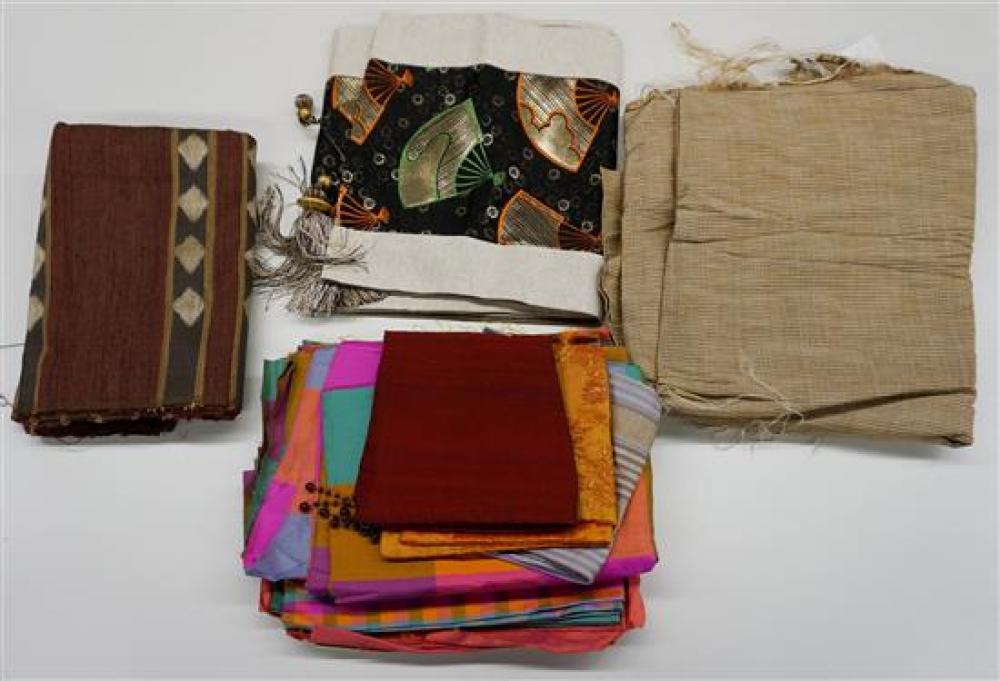 BOX WITH THAI SILK AND OTHER MATERIALBox