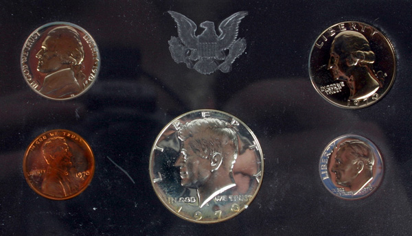 Three 1970 U.S. Mint Proof Sets