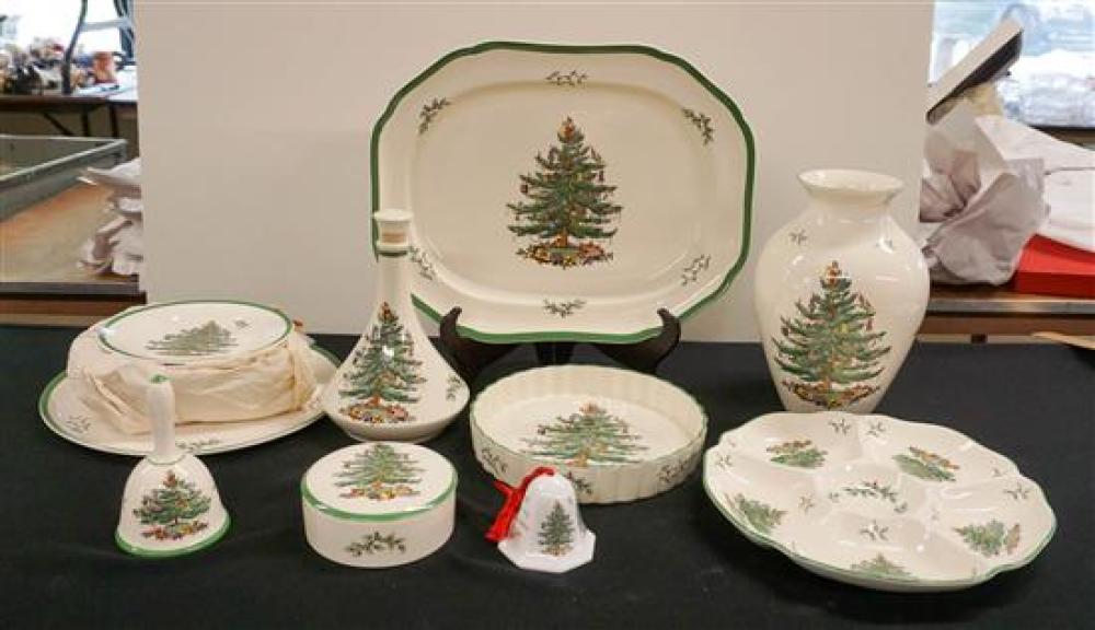 FIFTEEN SPODE CHRISTMAS TREE PORCELAIN 31f31e