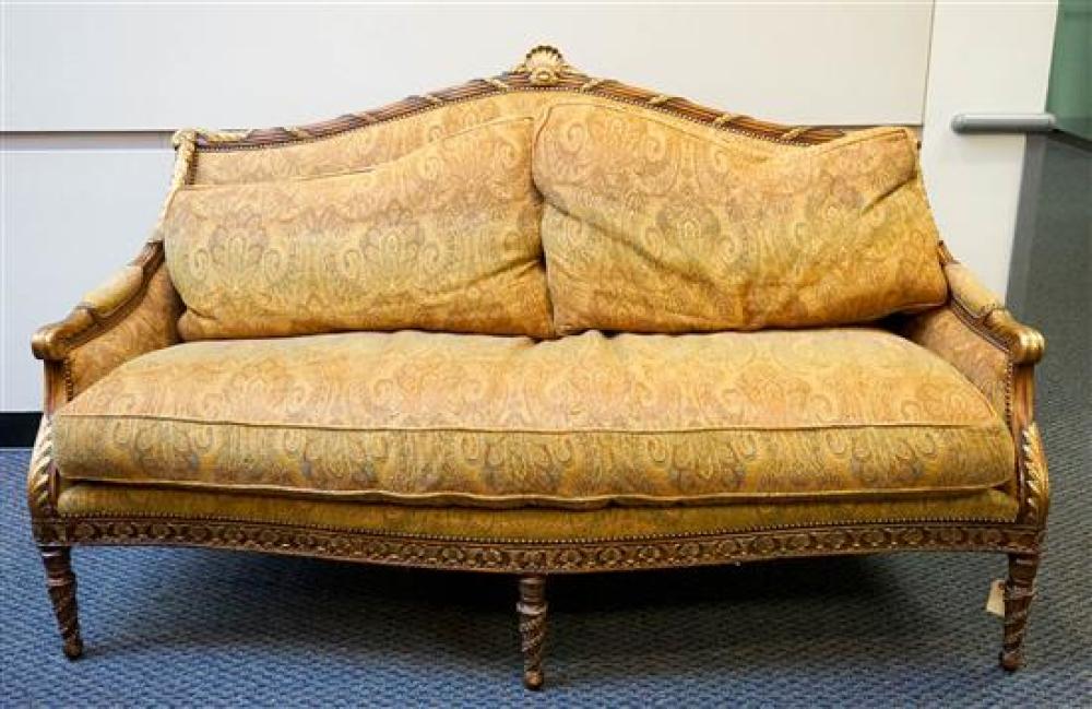 GEORGE III STYLE PARTIAL GILT FRUITWOOD 31f398