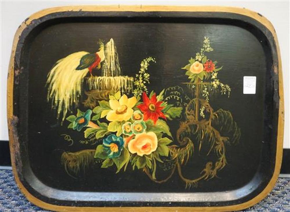 TôLE DECORATED TRAY, 24 X 21 INTôle