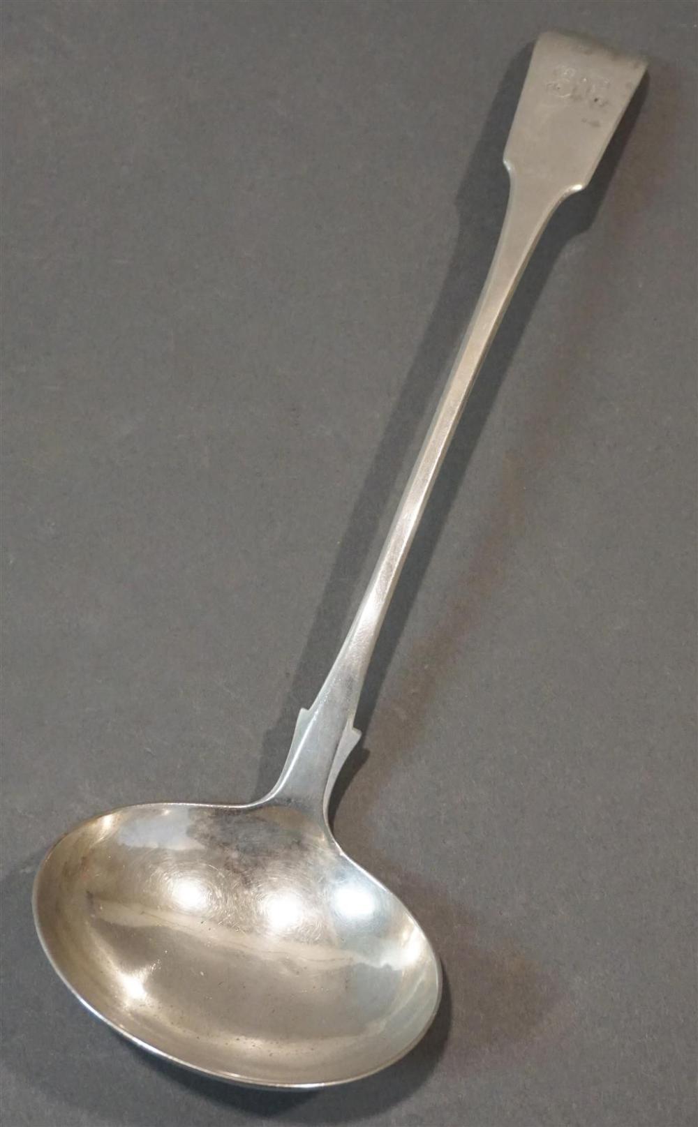 ENGLISH SILVER LADLE, GEORGE FERRIS,