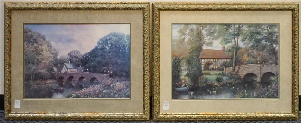 TWO COLOR PRINTS OF ENGLISH COUNTRY 321c70