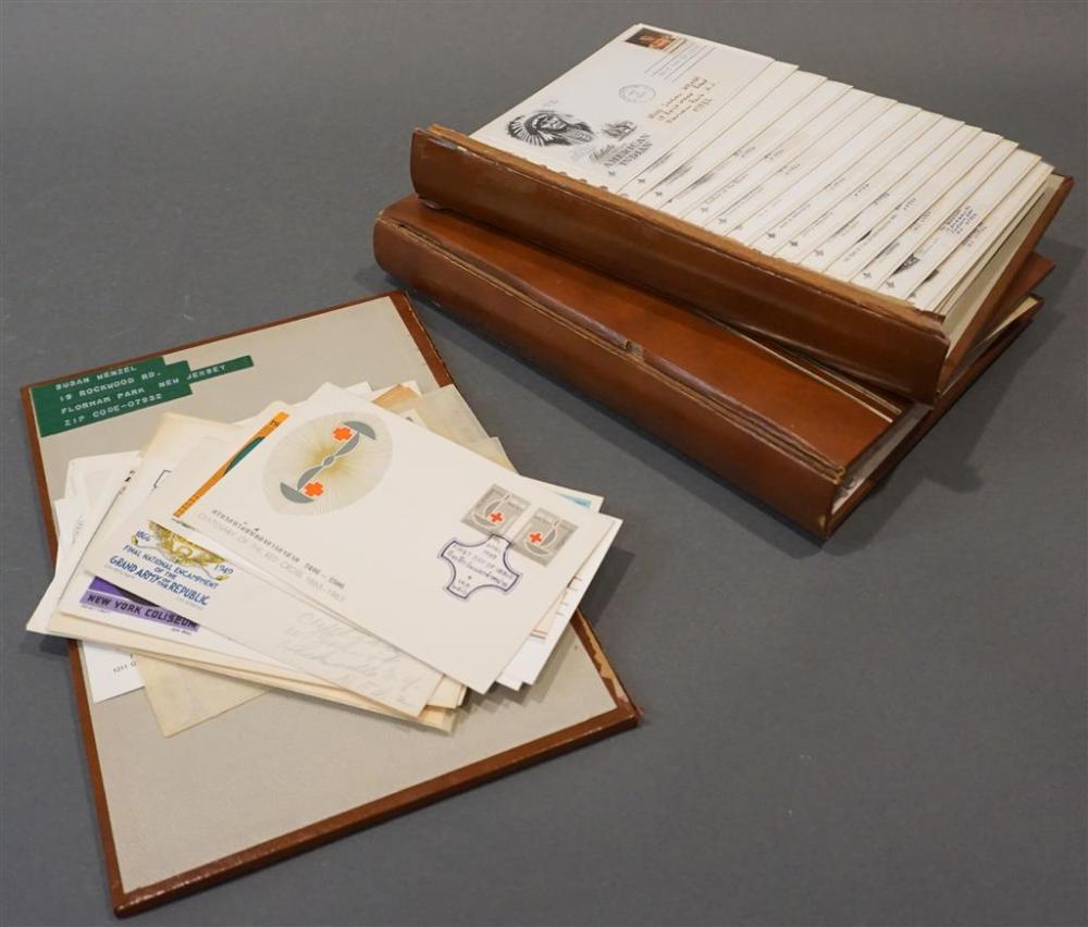 TWO VOLUMES OF FIRST DAY COVERS,