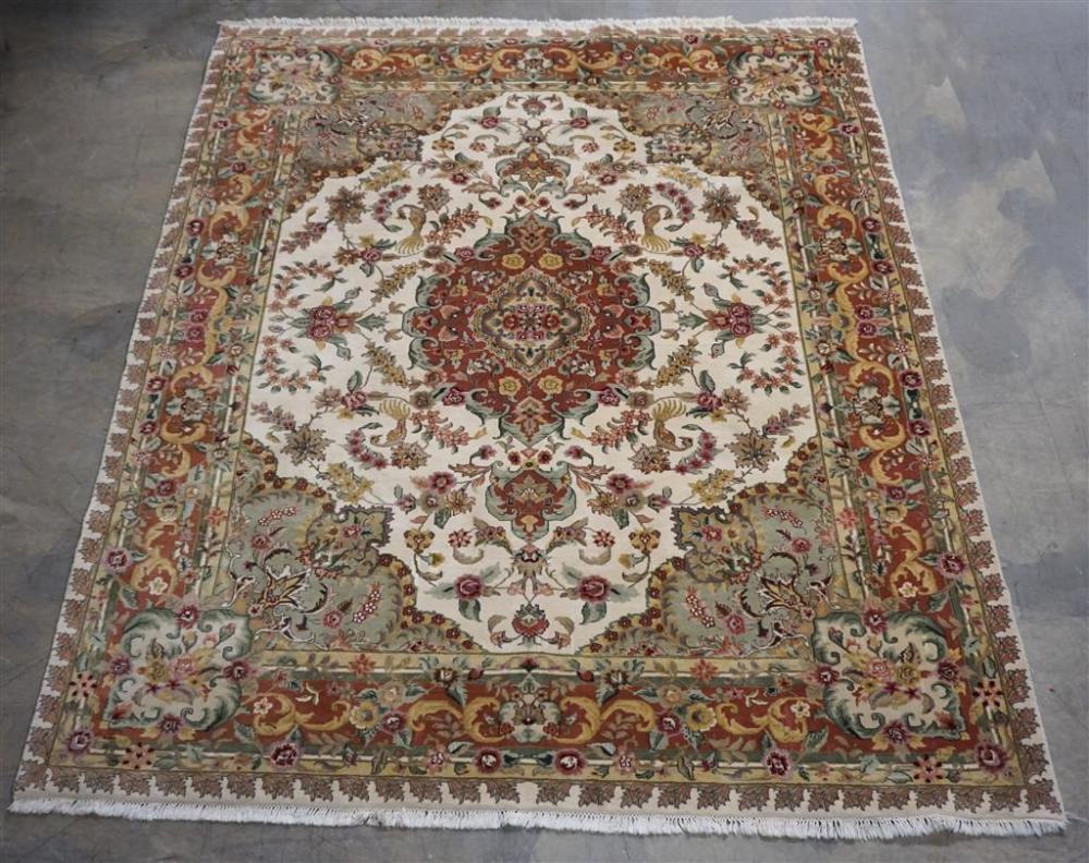 INDO KERMAN RUG 9 FT 10 IN X 8 321cc5