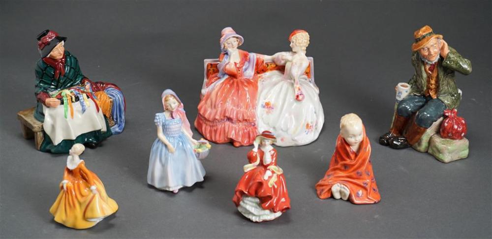 SEVEN ROYAL DOULTON FIGURINESSeven 321cce