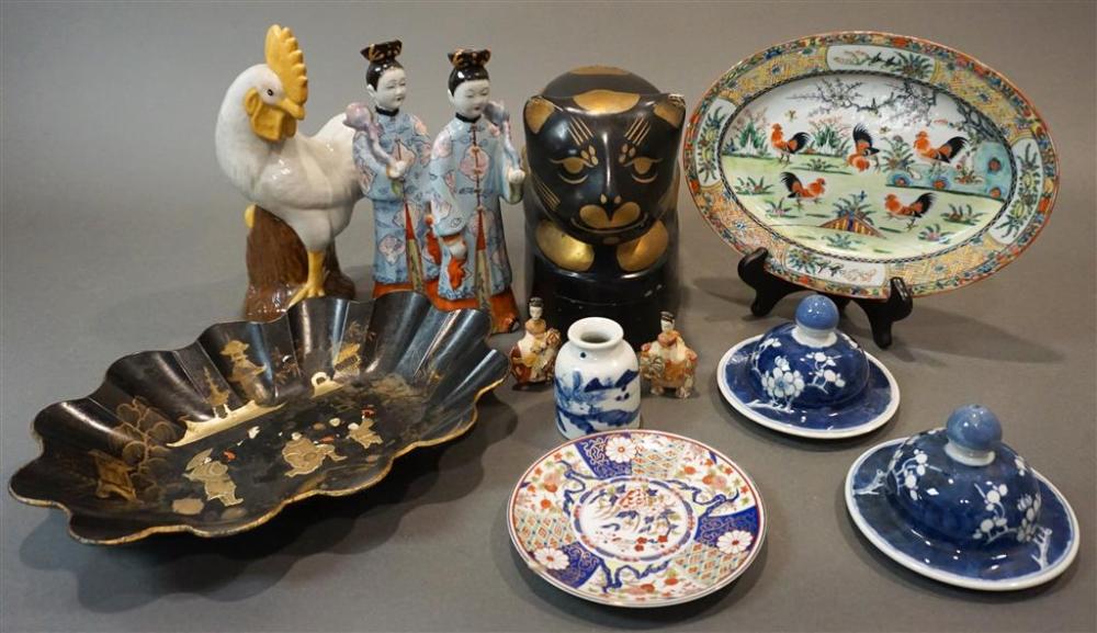 COLLECTION OF ASSORTED ASIAN PORCELAIN 321cf1