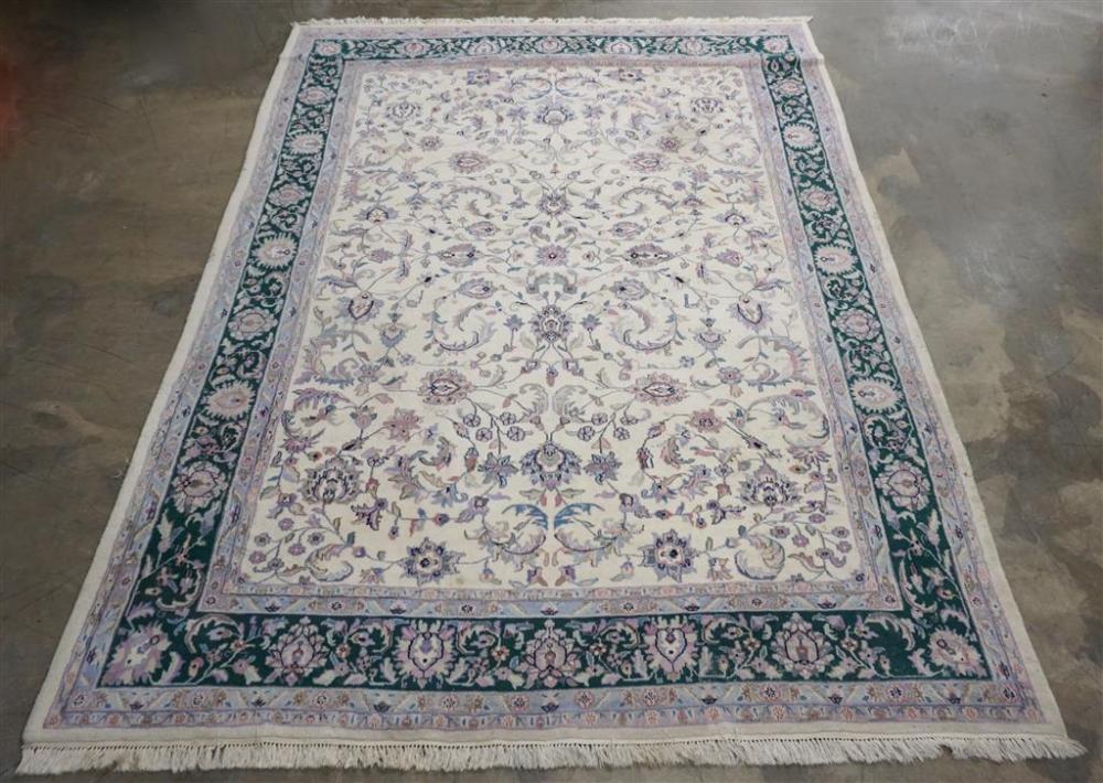 INDO KERMAN RUG, 12FT 3 IN X 8