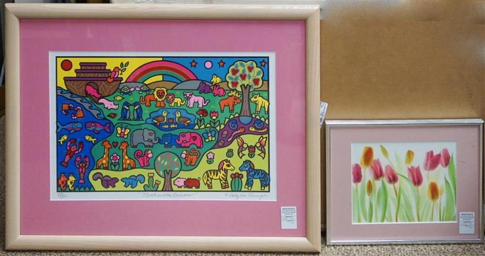 NOAH AND THE RAINBOW SIGNED SERIGRAPH 321d21