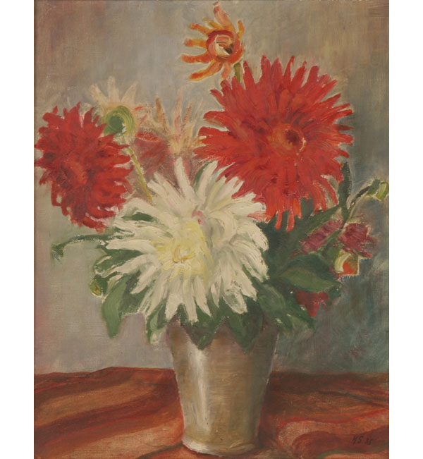 (European, 20th century) floral