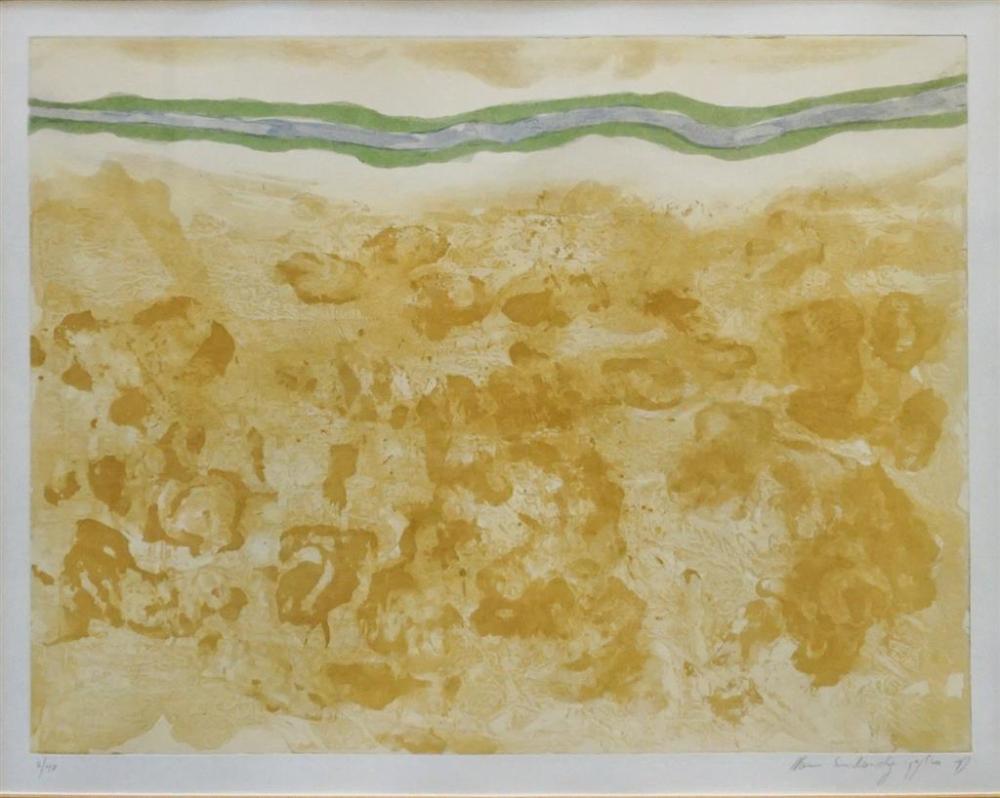 20TH CENTURY ABSTRACT, LITHOGRAPH,
