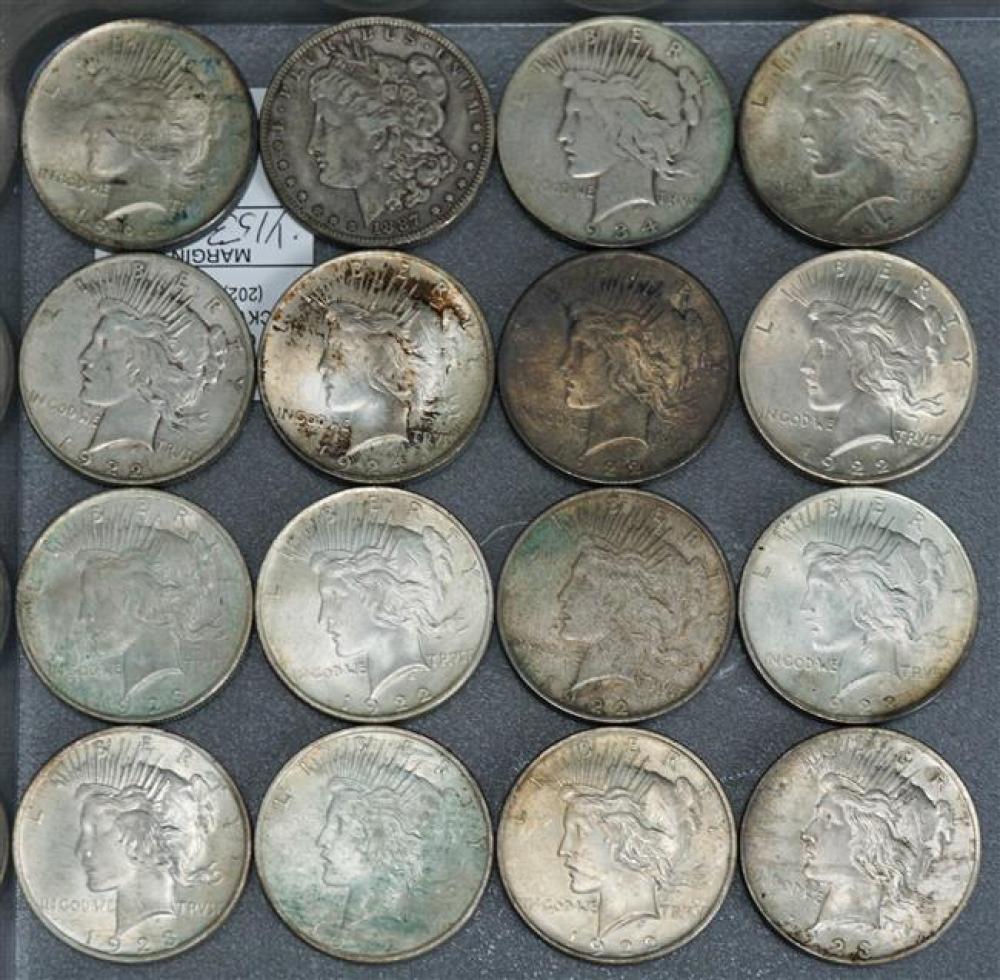 COLLECTION OF FIFTEEN U S PEACE 321e11