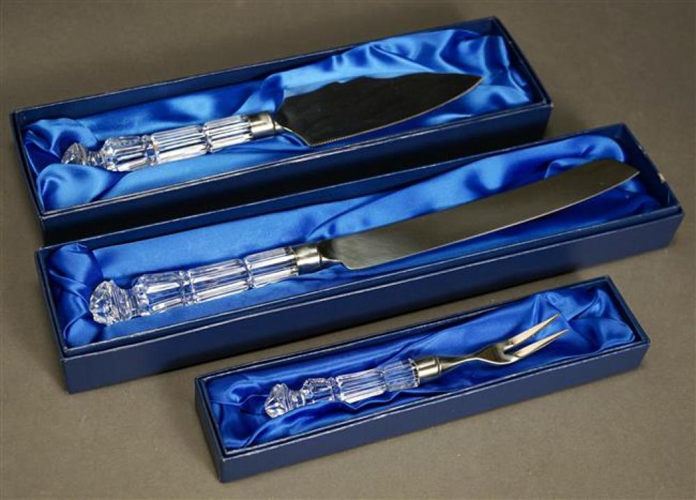 WATERFORD CRYSTAL BREAD KNIFE,
