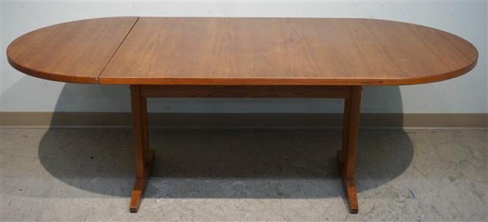 MID-CENTURY TEAK DROP-LEAF DINING