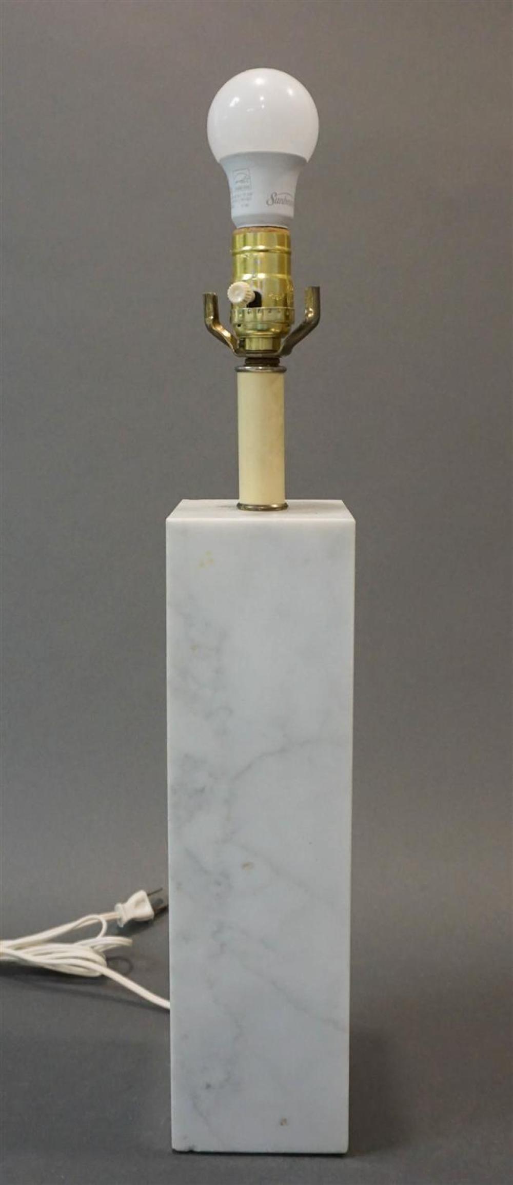 CARVED MARBLE TABLE LAMP HEIGHT 321f0e