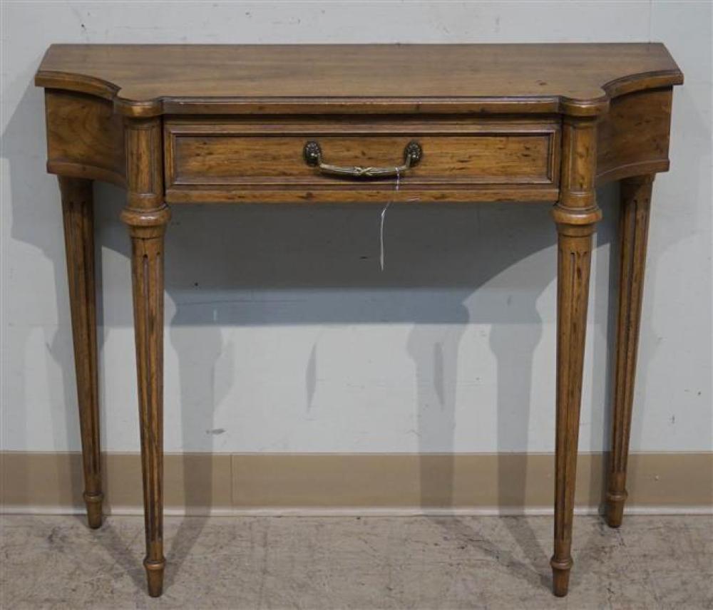 FEDERAL STYLE WALNUT CONSOLE TABLE