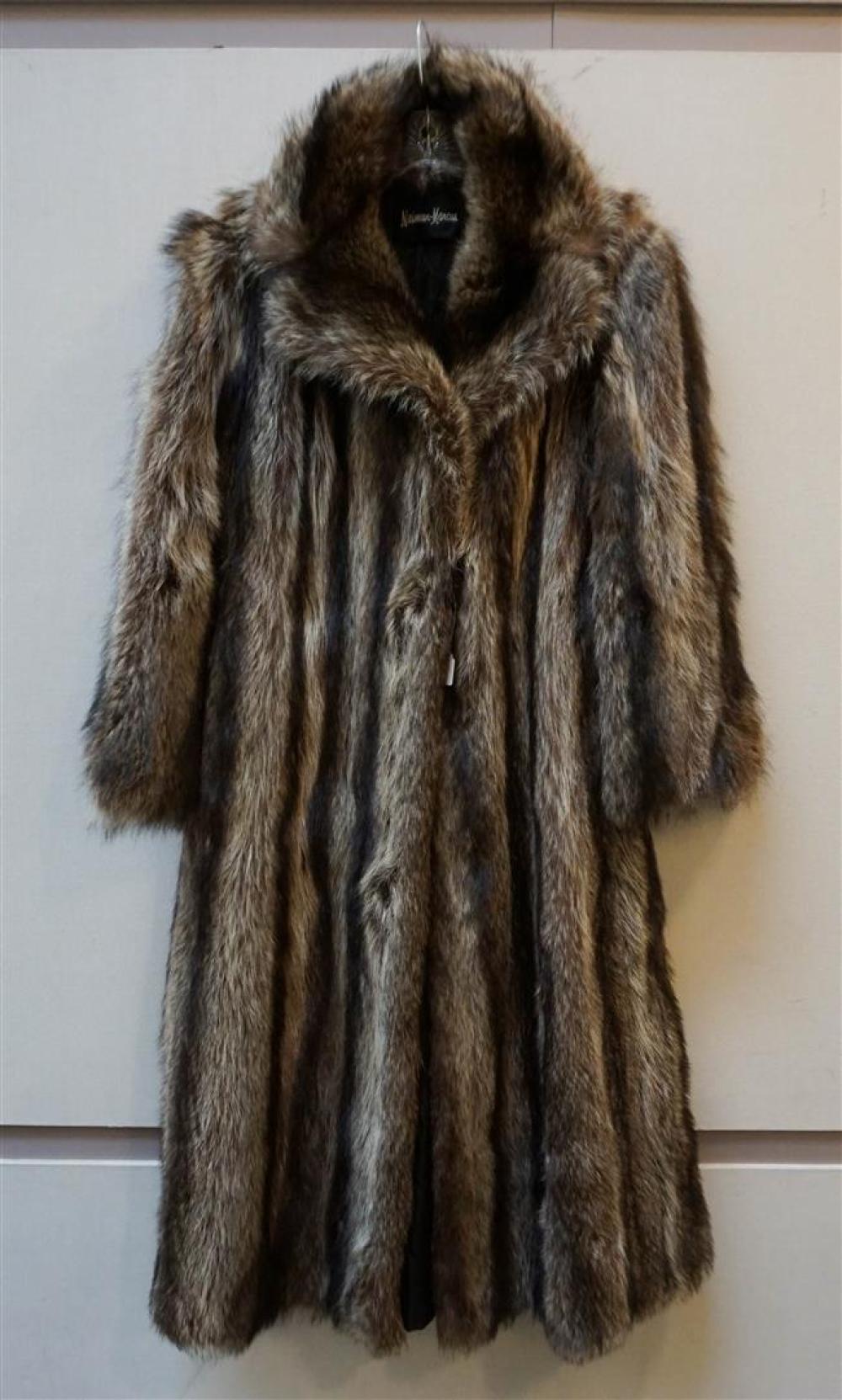 NIEMAN MARCUS RACCOON COATNieman