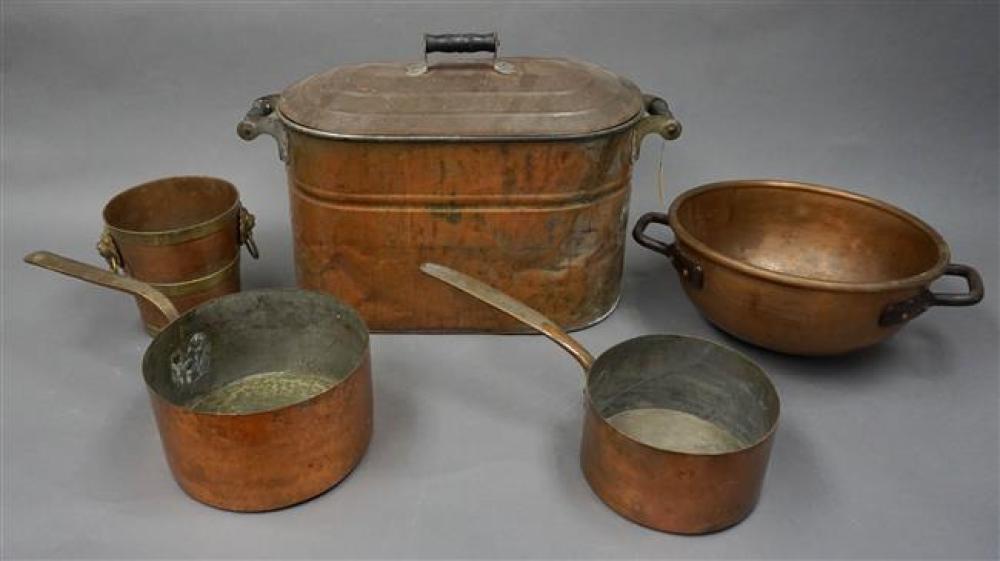 COPPER COVERED POACHER, A MIXING