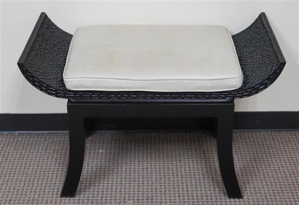 NEOCLASSICAL STYLE BLACK PAINTED 322068