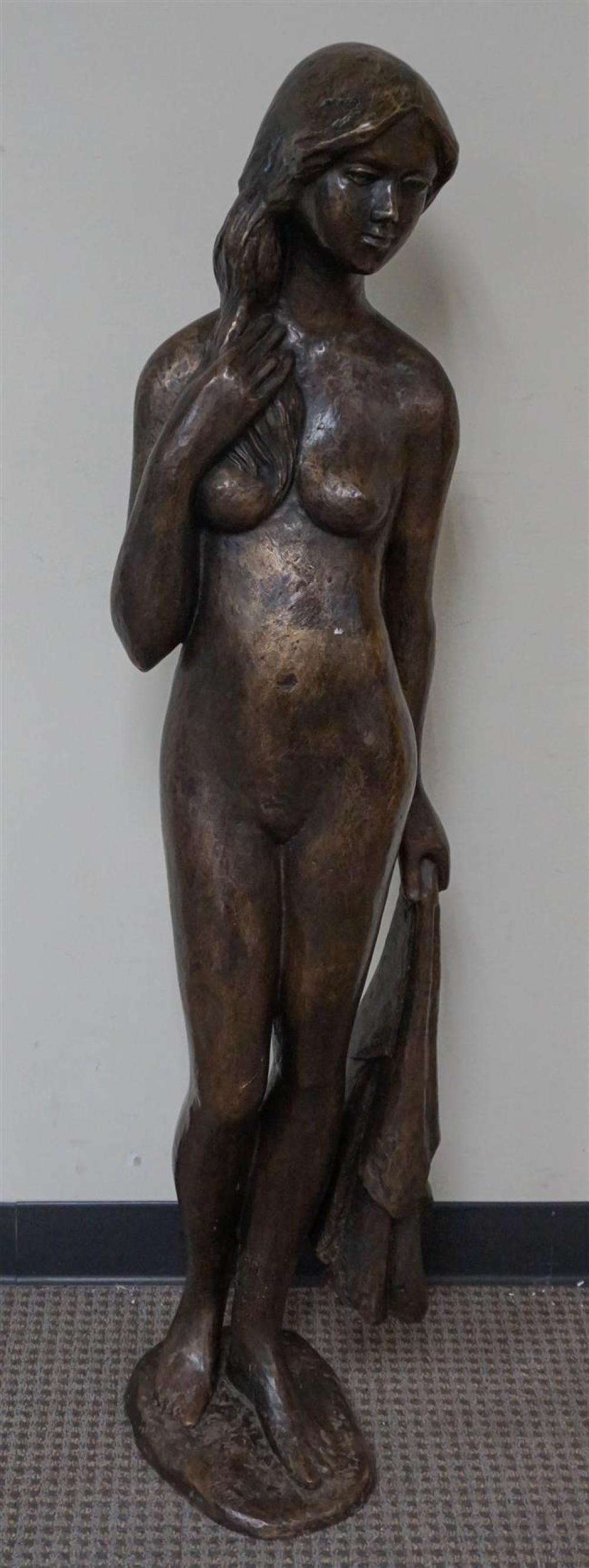 20TH CENTURY STANDING FEMALE NUDE  3220af