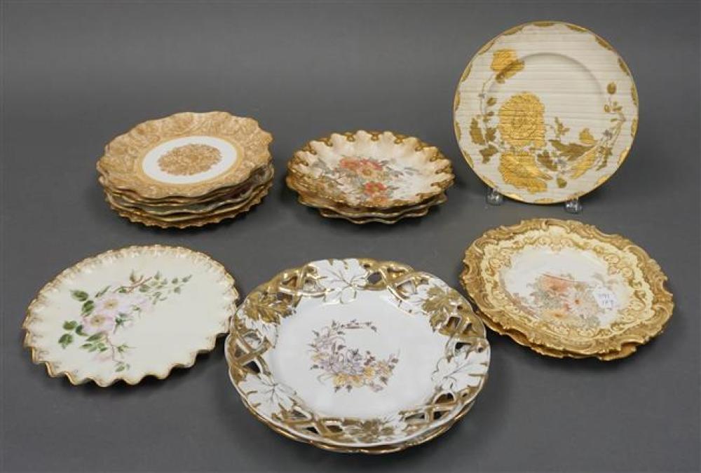 FIFTEEN MOSTLY ENGLISH PORCELAIN 322102