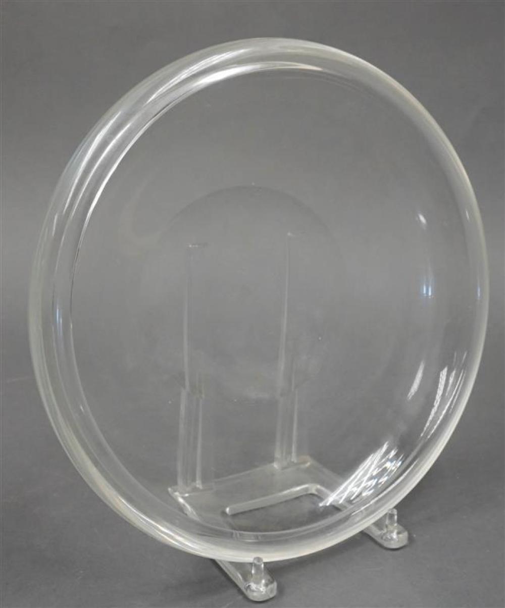 STEUBEN CLEAR CRYSTAL BOWL, DIAMETER