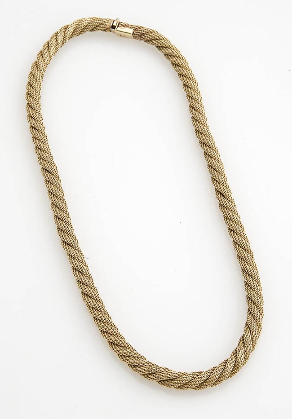 CHOKER LENGTH 14-KARAT YELLOW-GOLD