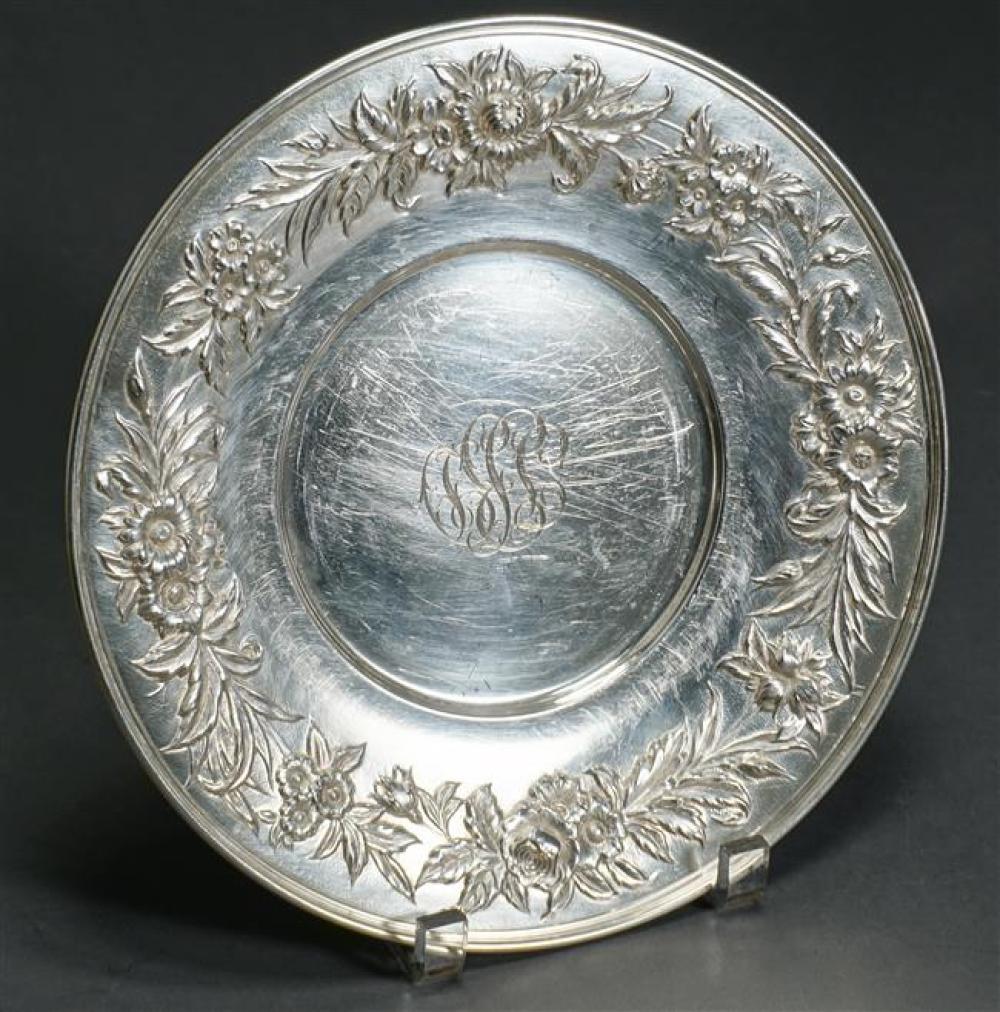 S. KIRK & SON STERLING SILVER DISH,