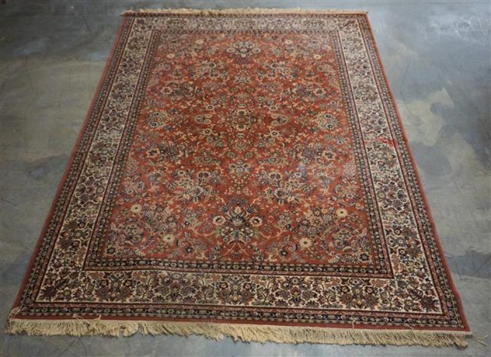 ORIENTAL PATTERN MACHINE MADE RUG