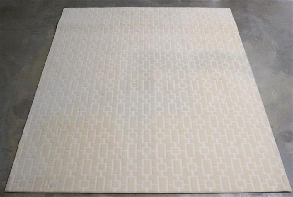 DOMESTIC IVORY RUG, 8 FT 6 IN X