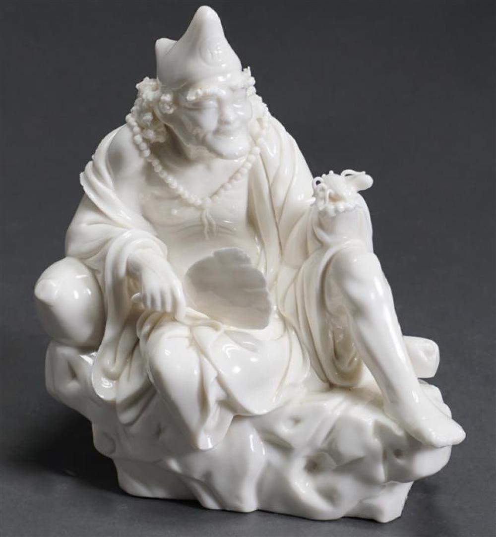 CHINESE BLANC DE CHINE FIGURE OF