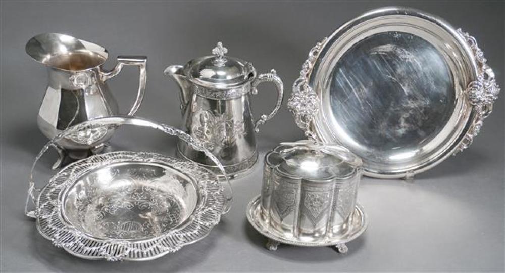 COLLECTION OF ASSORTED SILVER PLATE 322441