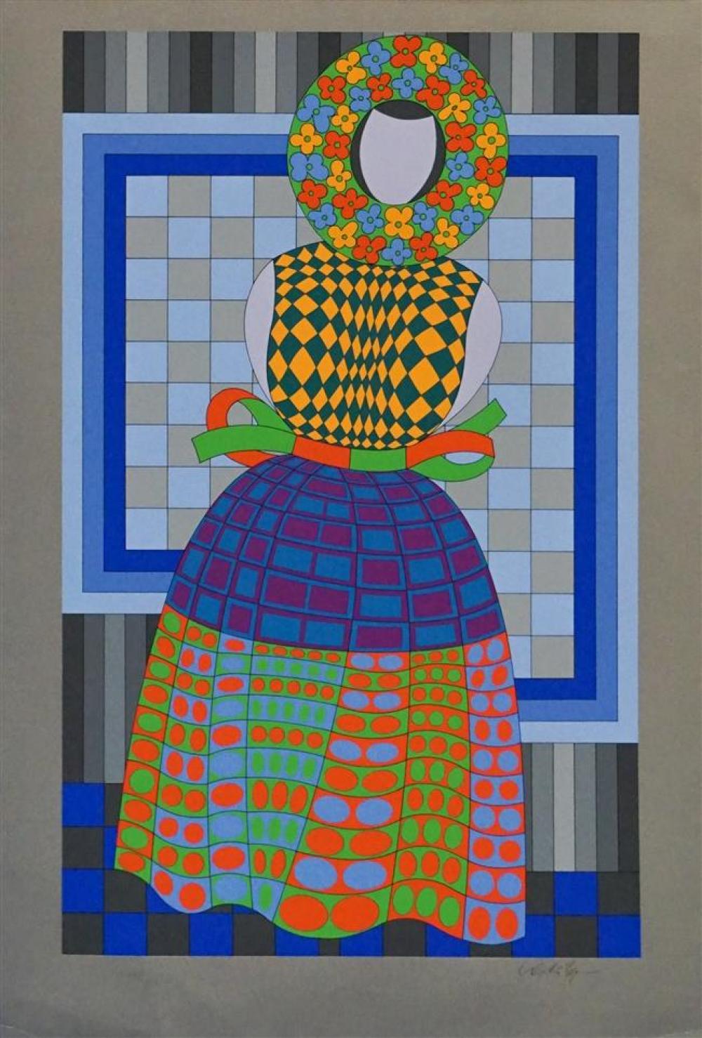 VICTOR VASARELY (FRENCH/HUNGARIAN