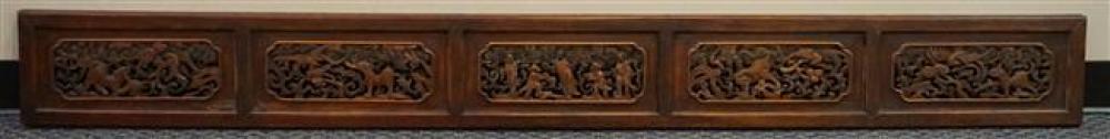 CHINESE PIERCED WOOD PANEL 9 X 3224a7