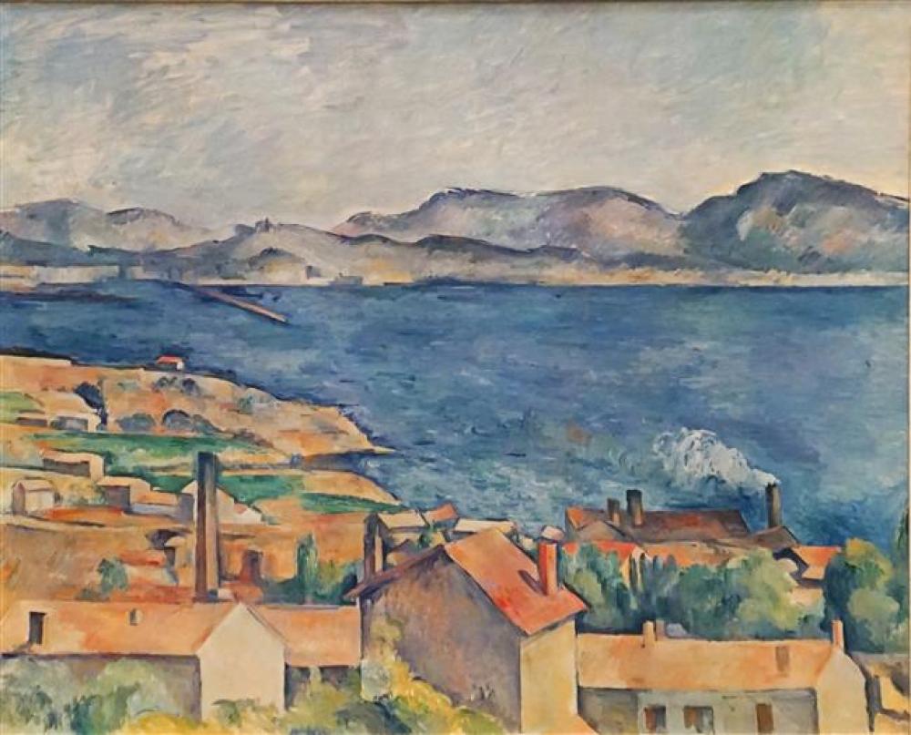 AFTER PAUL CEZANNE, VIEW OF THE