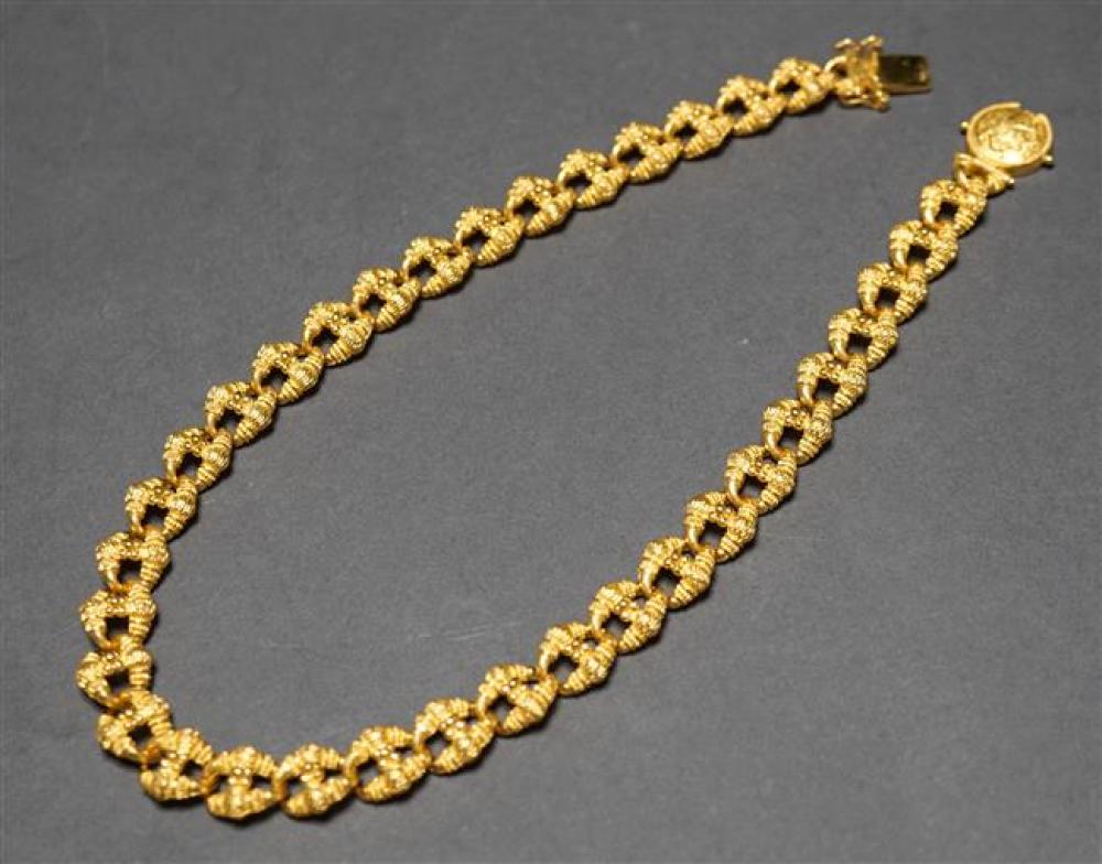 CHOKER LENGTH HIGH-KARAT YELLOW