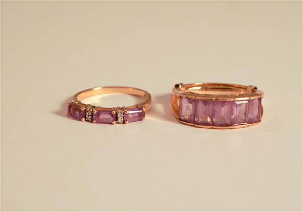 14 KARAT YELLOW GOLD AND AMETHYST 32250a