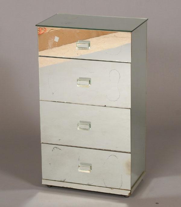 Mirrored four drawer Hollywood 503b5