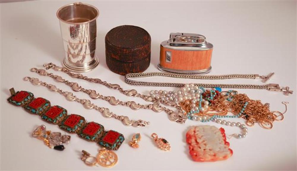 COLLECTION OF ASSORTED SILVER AND