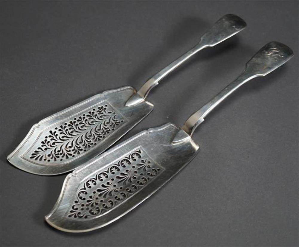 TWO GEORGE IV SILVER FIDDLE PATTERN 322560