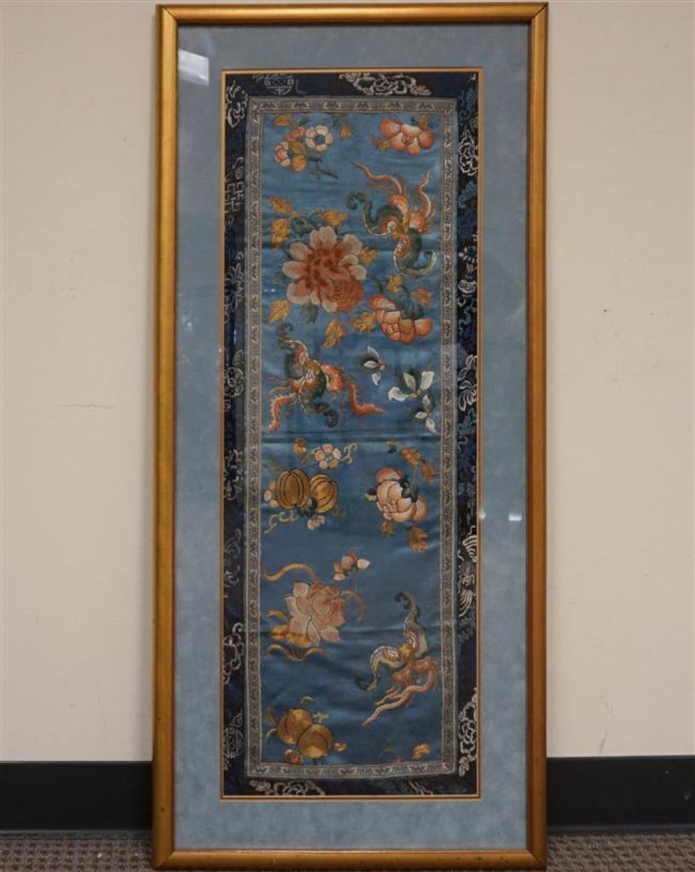 CHINESE NEEDLEWORK PANEL FRAME  32259b