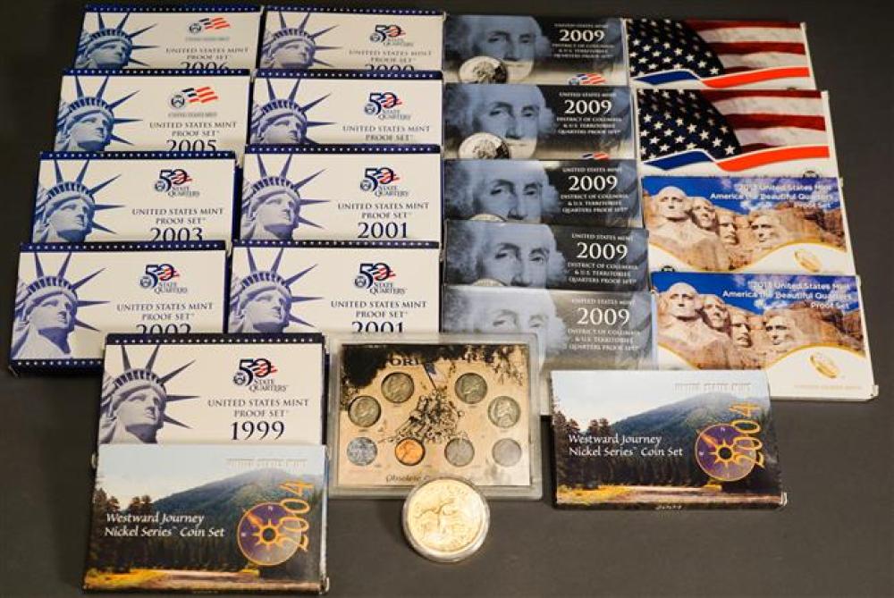 COLLECTION OF US PROOF SETS AND OTHER