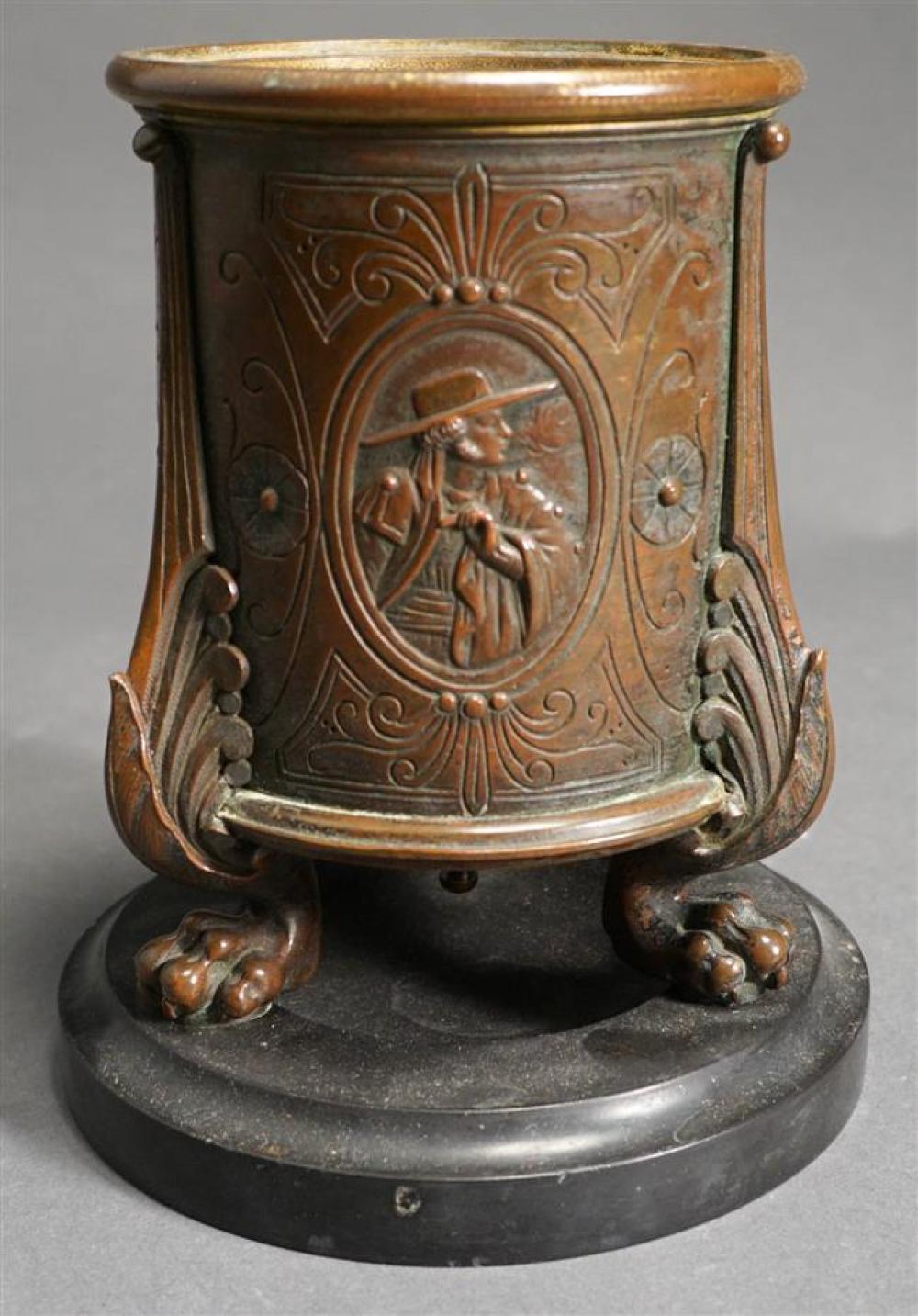 NEOCLASSICAL STYLE BRONZE TOBACCO